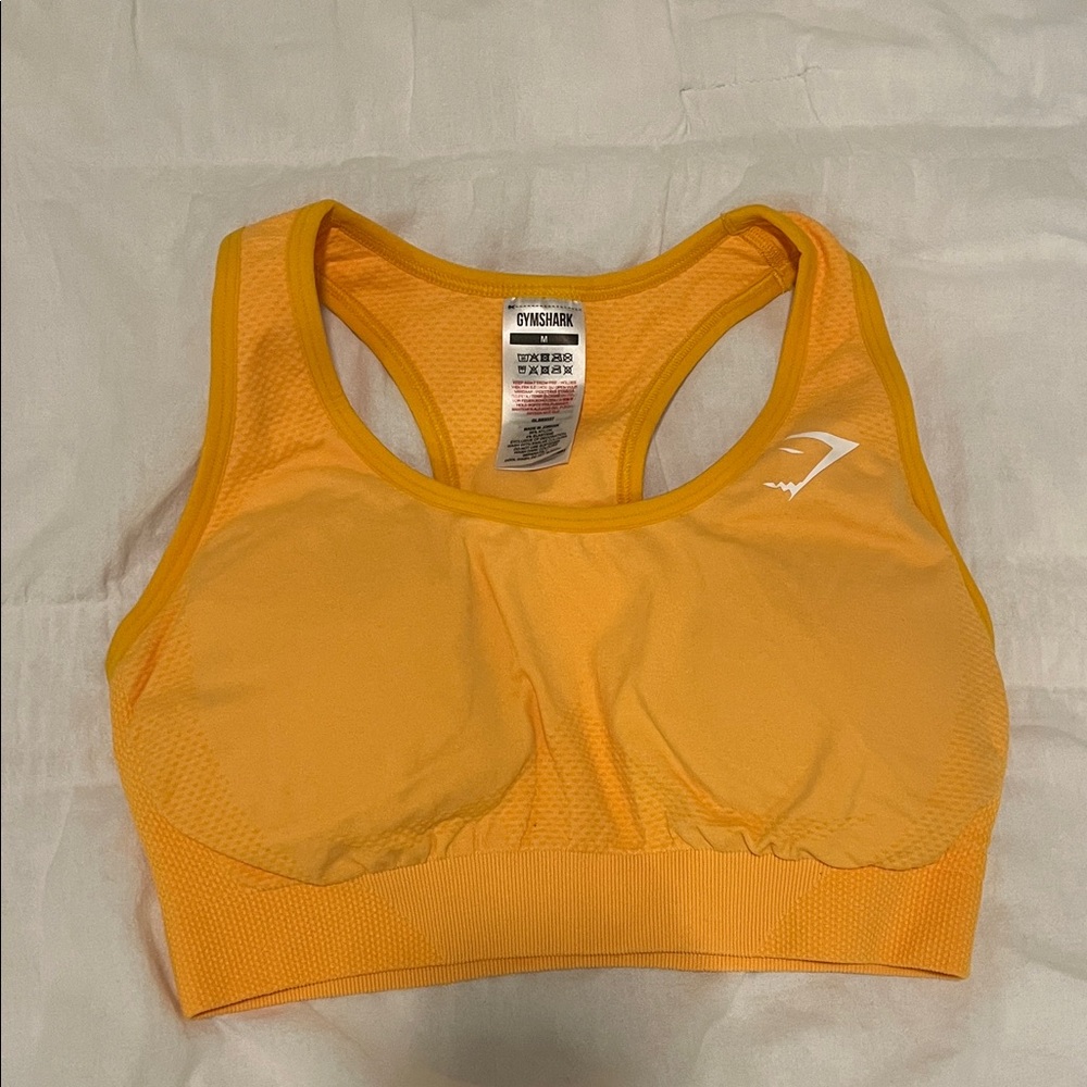 Gymshark Vibrant Yellow Sports Bra